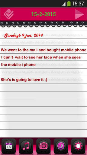 Amazing Secret Diary with Lock screenshot 7