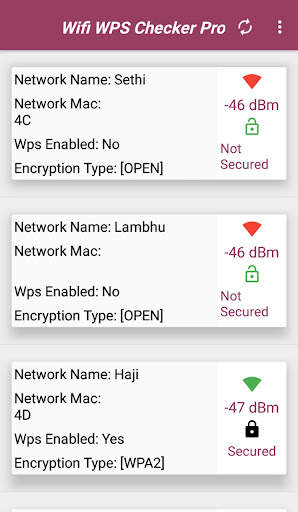 Wifi WPS Checker Pro 2022 screenshot 1