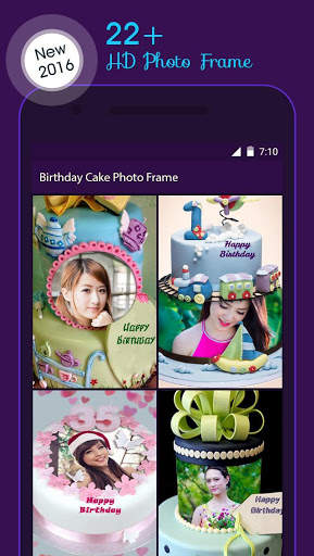 Birthday Cake Photo Frame screenshot 3