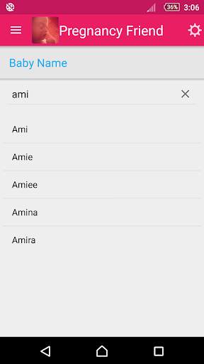 Pregnancy Friend App screenshot 7