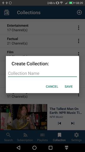 YouQueue: Collections for YouTube and Kodi screenshot 5