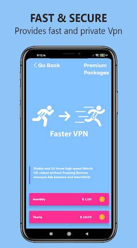 quicksilver vpn - fast vpn service(Unlimited free) screenshot 4