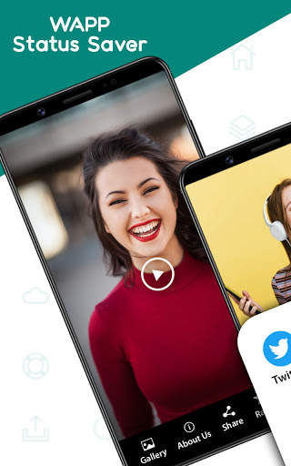 status saver for whatsapp download - story save screenshot 1
