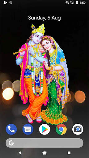4D Radha Krishna Live Wallpaper screenshot 2