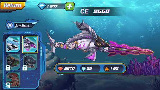 Mecha Shark: Sea Monster screenshot 5