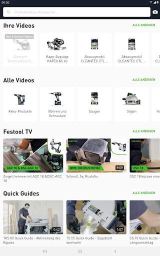 Festool How-to App screenshot 15