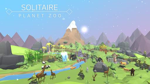 Solitaire : Planet Zoo 8 تصوير الشاشة