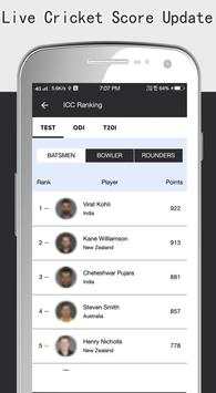 Live Cricket Score Update screenshot 5
