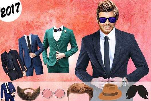 Men In Suit Photo Editor screenshot 2