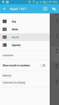 Hijri Calendar screenshot 2
