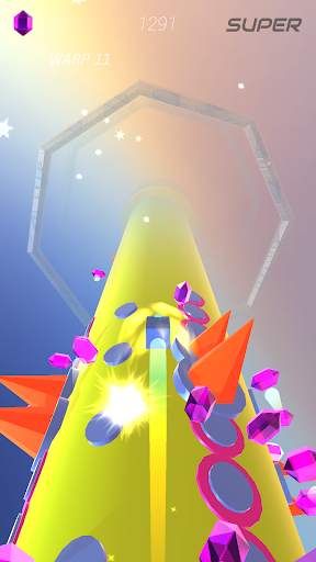 Warp and Roll: Offline space running game screenshot 14