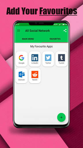 All social media in one app screenshot 2