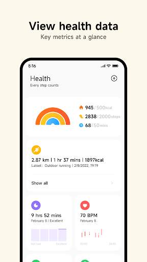 Mi Fitness (Xiaomi Wear) screenshot 1