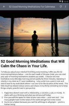 MORNING MEDITATION screenshot 8