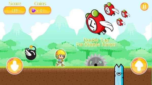 Vir jump The Robot Run Boy screenshot 4