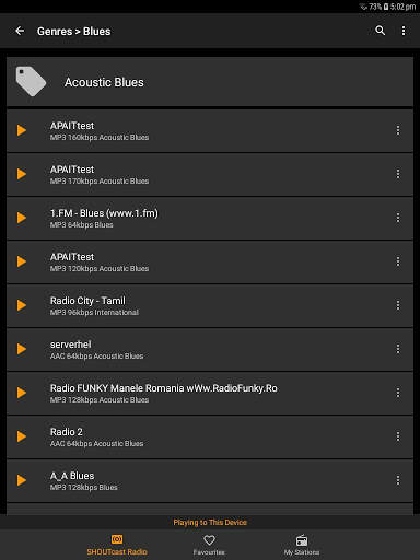 Raydio - Internet Radio Player screenshot 9