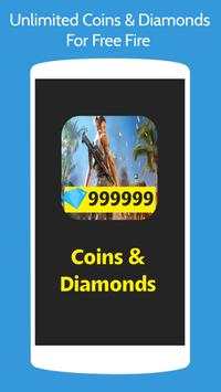 Free Fire Diamonds screenshot 1