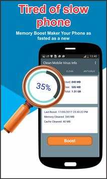 Clean Mobile Virus Info Master & Fastest Clean screenshot 2