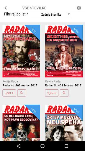 Revija RADAR स्क्रीनशॉट 3