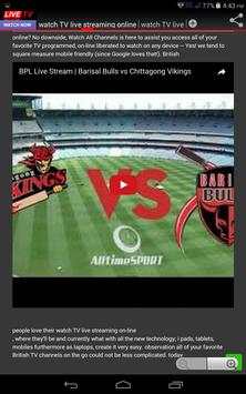 watch tv live streaming online screenshot 7