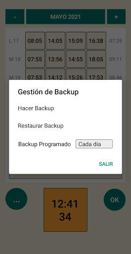 Control Horario screenshot 4