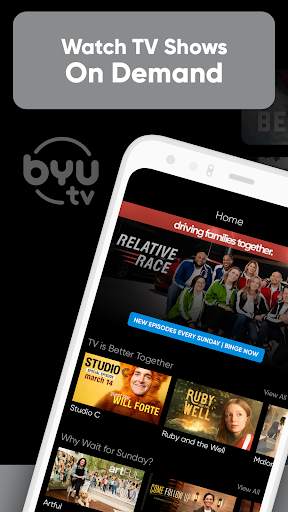 BYUtv: Binge TV Shows & Movies screenshot 1