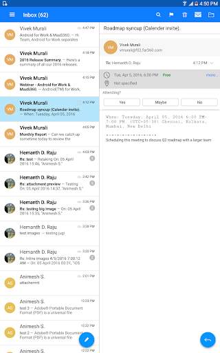 MaaS360 Mail screenshot 8