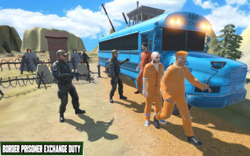 Border Prisoner Exchange: Army Bus Transport screenshot 2