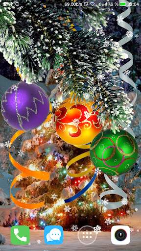 Christmas live wallpaper screenshot 2