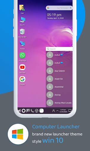 Computer launcher -windows 10 launcher screenshot 6