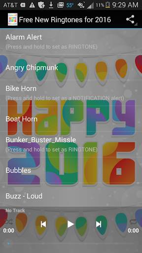 Free New Ringtones for 2018 screenshot 1