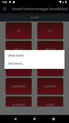 Arnold Schwarzenegger Soundboard screenshot 3