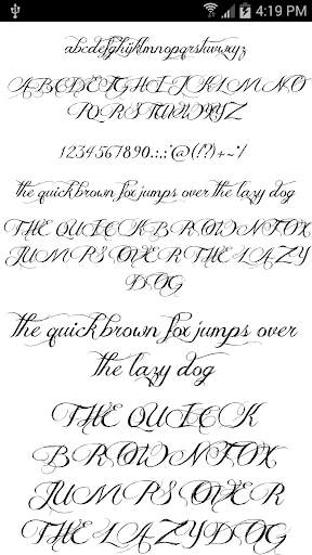 Romance Fonts Message Maker screenshot 8