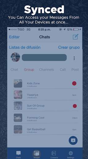 SANDES : Indian Messenger screenshot 3