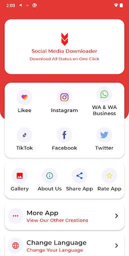 Social Media Downloader screenshot 1