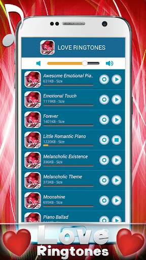 Love Ringtones screenshot 1