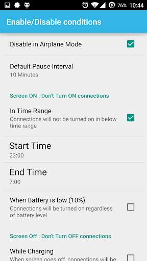 AutoCon - Save Battery & Data 6 تصوير الشاشة
