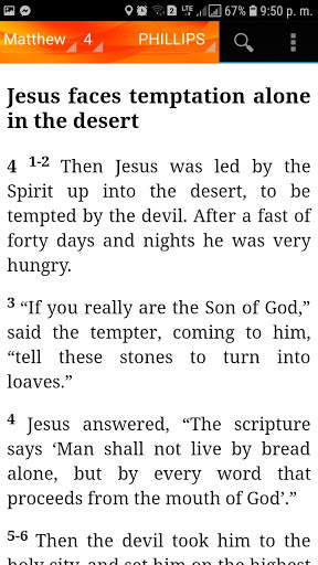 Holy Bible J.B. Phillips New Testament(PHILLIPS) screenshot 4