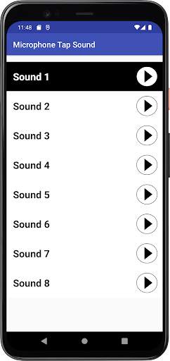 Microphone Tap Sound screenshot 2