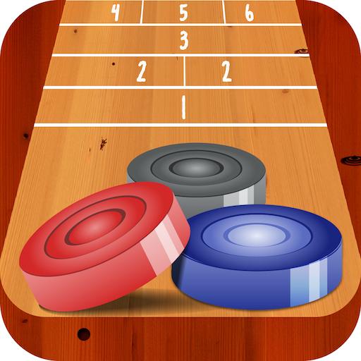 Shuffleboard 3D icon