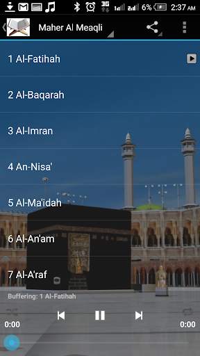 Complete Qur'An mP3 Player screenshot 3