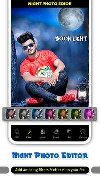 Night Photo Editor App 3 تصوير الشاشة
