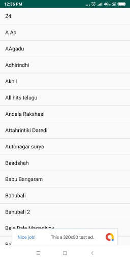 Telugu Ringtones screenshot 1