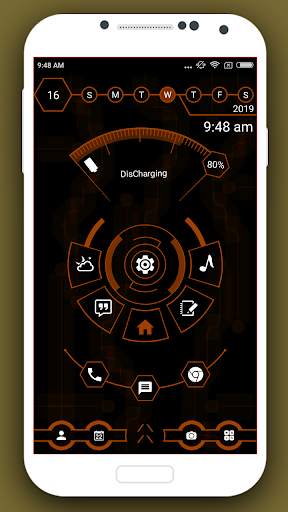 Hi-tech unique launcher 2 - 2019 - hitech theme screenshot 7