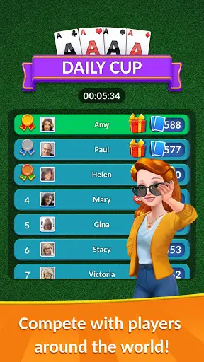 Kings & Queens: Solitaire Game स्क्रीनशॉट 2