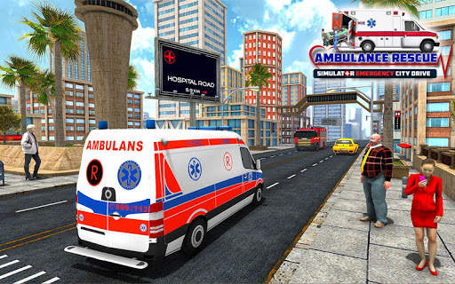 Emergency Rescue Ambulance Driving Simulator 2019 screenshot 4