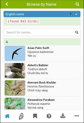 Vietnam Birds स्क्रीनशॉट 2