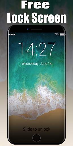 Lock Screen for IOS 11- Phone 8 screenshot 1