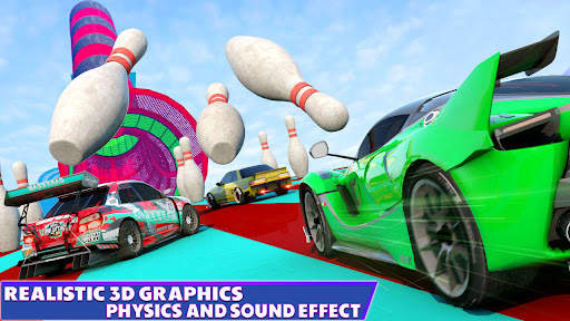Mega Ramp Car Stunt Offline 3D screenshot 1