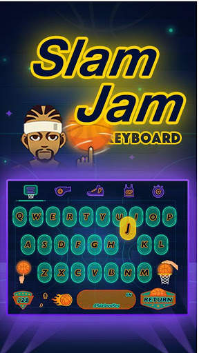 Color Keyboard Theme - Slam Jam Emoji & Gif screenshot 1